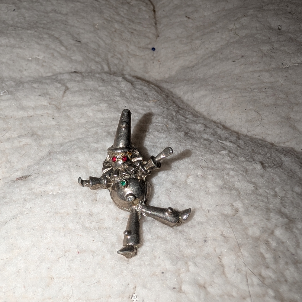 Vintage Jester Brooch